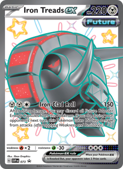 Iron Treads ex - pokemon TCG Card