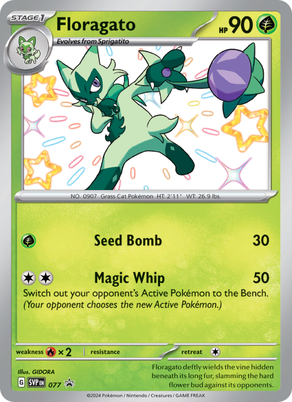 Floragato - Pokémon TCG Card