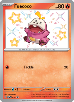 Fuecoco - pokemon TCG Card
