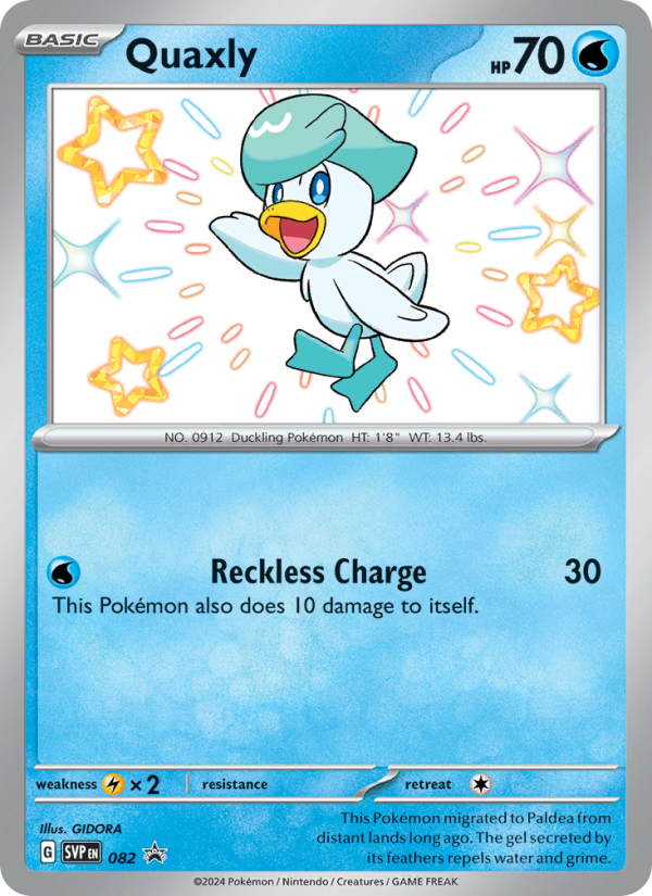 Quaxly - Pokémon TCG Card