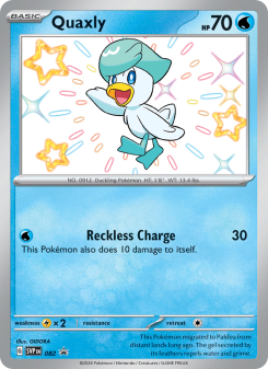 Quaxly - pokemon TCG Card