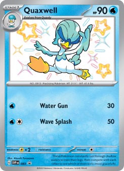 Quaxwell - pokemon TCG Card