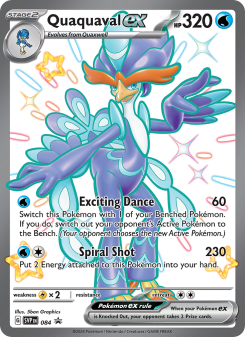 Quaquaval ex - pokemon TCG Card