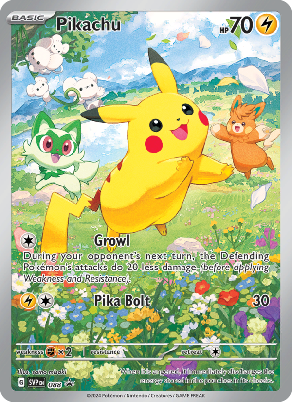 Pikachu - Pokémon TCG Card