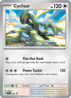 Cyclizar - pokemon TCG Card