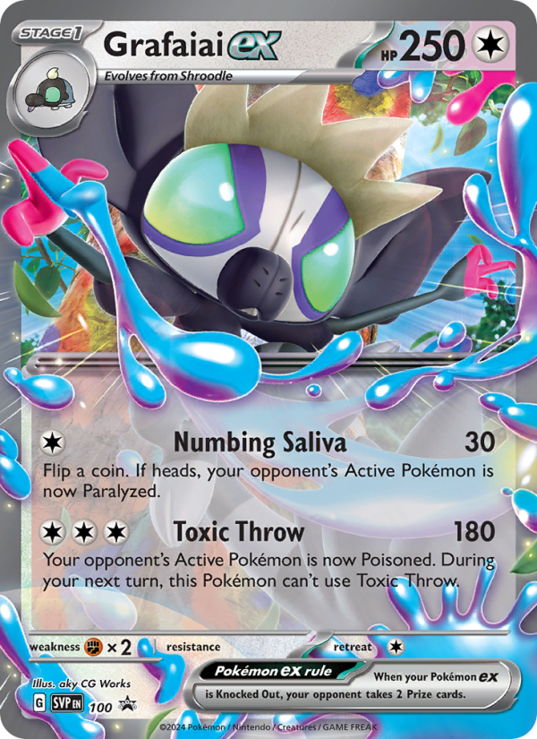 Grafaiai ex - Pokémon TCG Card