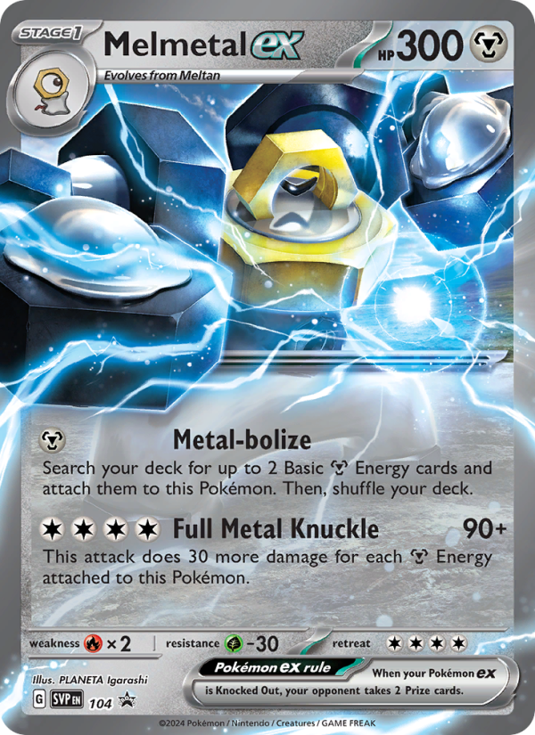 Melmetal ex - Pokémon TCG Card