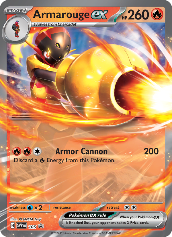 Armarouge ex - Pokémon TCG Card