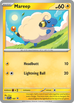 Mareep - pokemon TCG Card