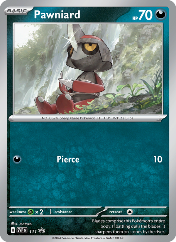 Pawniard - Pokémon TCG Card
