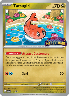 Tatsugiri - pokemon TCG Card