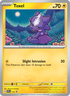Toxel - pokemon TCG Card