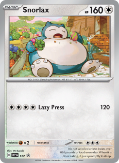 Snorlax - pokemon TCG Card