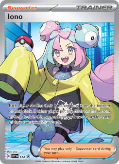 Iono - pokemon TCG Card