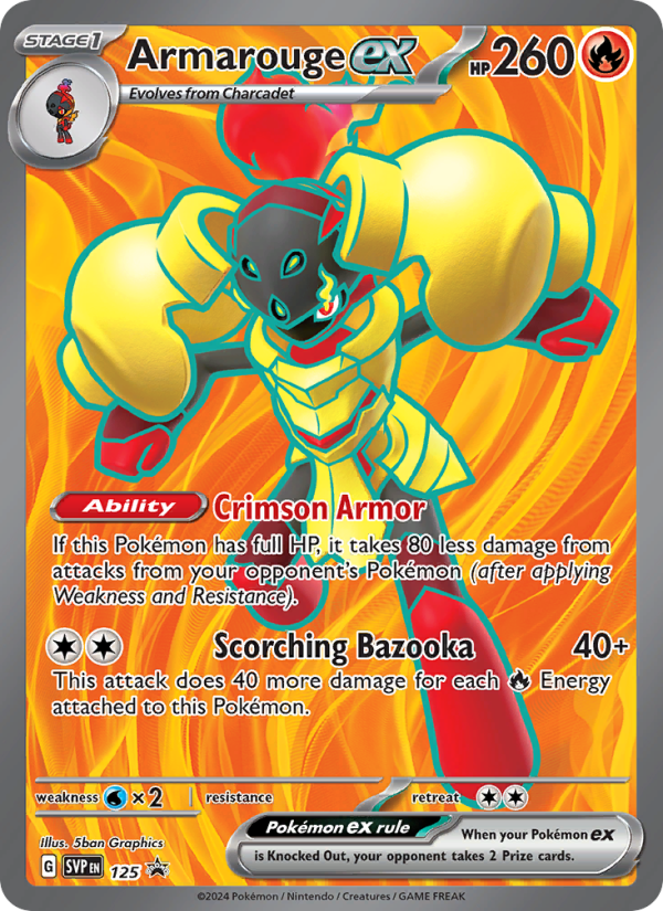 Armarouge ex - Pokémon TCG Card