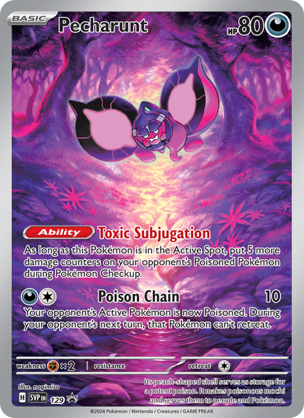 Pecharunt - Pokémon TCG Card