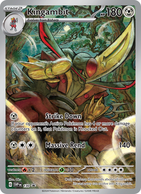 Kingambit - Pokémon TCG Card