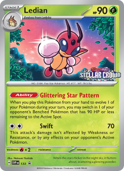 Ledian - pokemon TCG Card