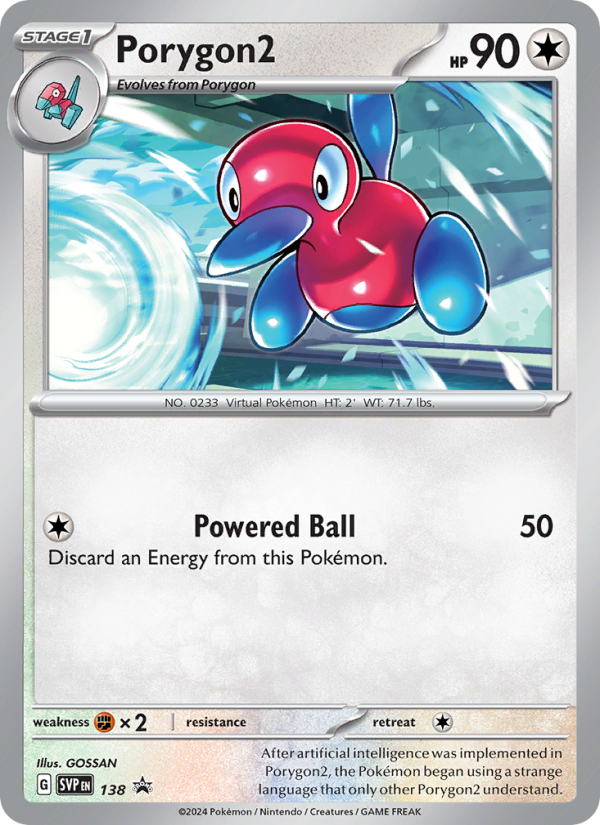 Porygon2 - Pokémon TCG Card