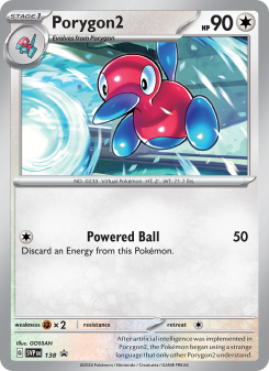 Porygon2 - pokemon TCG Card