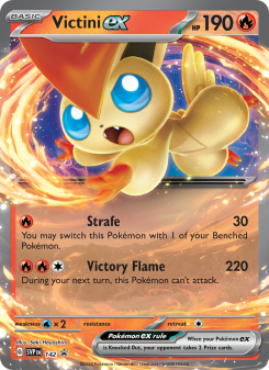 Victini ex - pokemon TCG Card