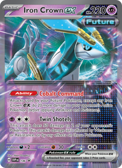 Iron Crown ex - pokemon TCG Card