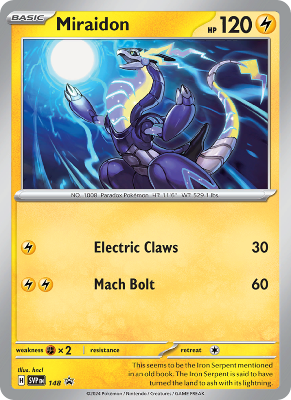 Miraidon - Pokémon TCG Card