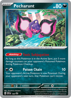Pecharunt - pokemon TCG Card