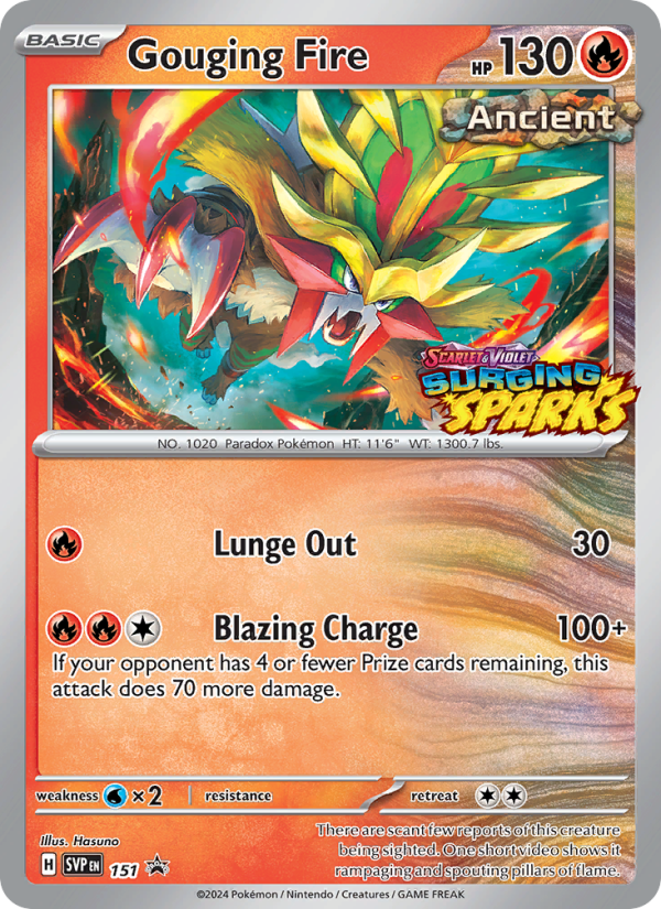 Gouging Fire - Pokémon TCG Card