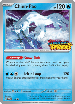 Chien-Pao - pokemon TCG Card