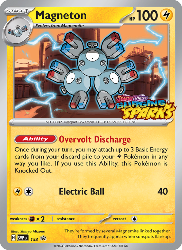 Magneton - Pokémon TCG Card