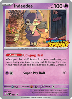 Indeedee - pokemon TCG Card
