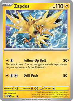 Zapdos - pokemon TCG Card