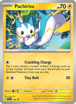 Pachirisu - pokemon TCG Card