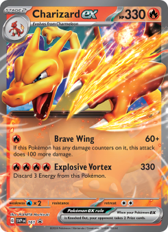 Charizard ex - pokemon TCG Card