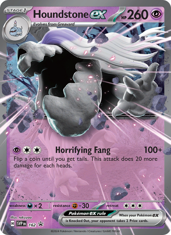Houndstone ex - Pokémon TCG Card