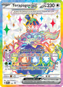 Terapagos ex - pokemon TCG Card