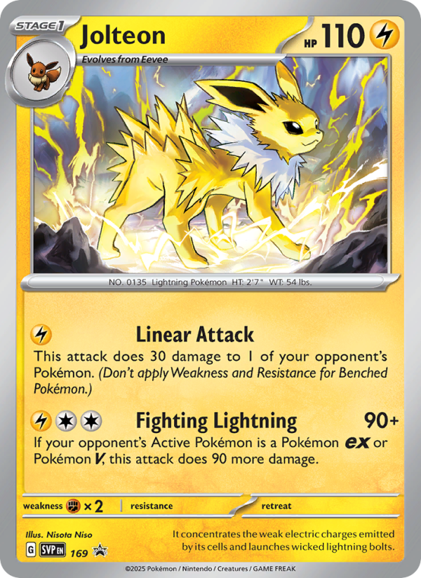 Jolteon - Pokémon TCG Card