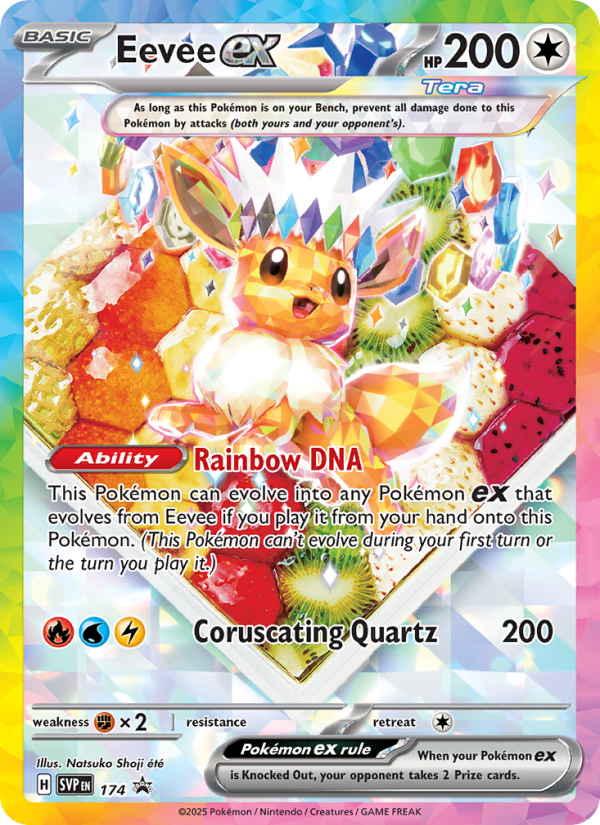 Eevee ex - Pokémon TCG Card