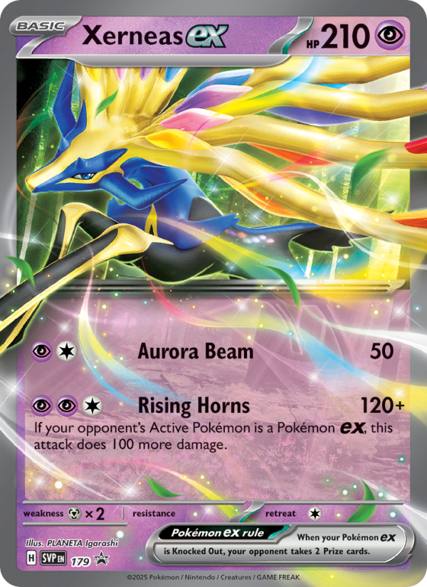 Xerneas ex - Pokémon TCG Card