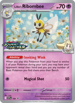 Lillie's Ribombee - pokemon TCG Card