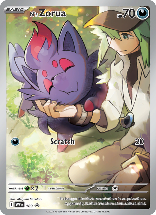 N's Zorua - Pokémon TCG Card