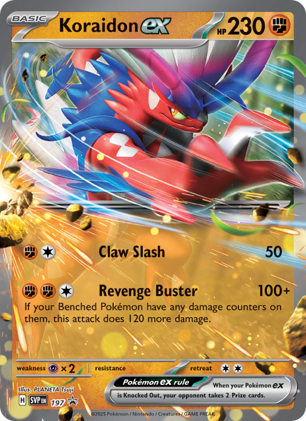 Koraidon ex - Pokémon TCG Card