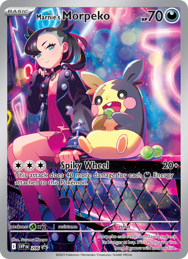 Marnie's Morpeko - Pokémon TCG Card