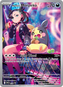 Marnie's Morpeko - pokemon TCG Card