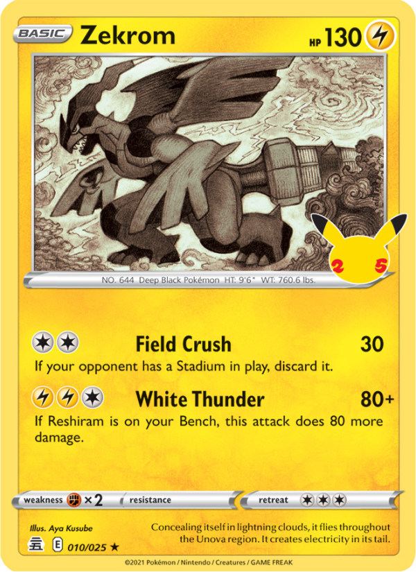 Zekrom - Pokémon TCG Card