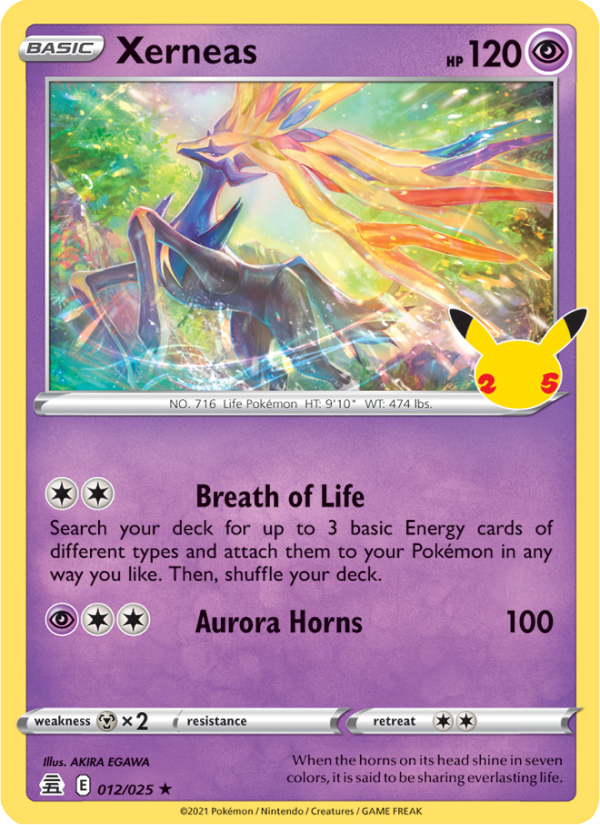 Xerneas - Pokémon TCG Card