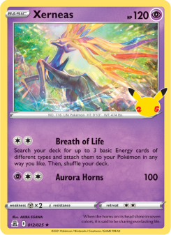 Xerneas - pokemon TCG Card