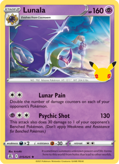 Lunala - pokemon TCG Card