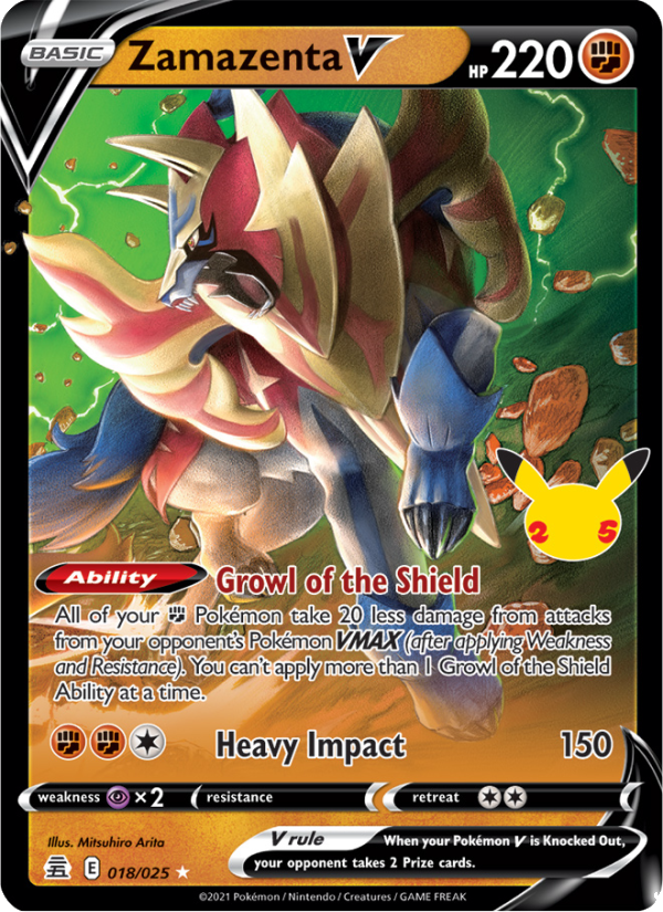 Zamazenta V - Pokémon TCG Card